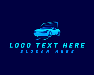 Racing - Race Car Automobile logo design