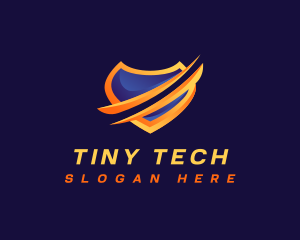 Shield Tech Security logo design