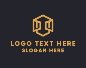 Commercial - Digital Abstract Face logo design