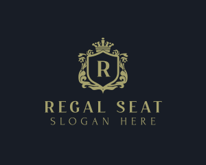 Regal Royalty Shield logo design