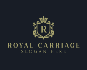 Regal Royalty Shield logo design