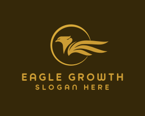 Luxury Eagle Bird logo design