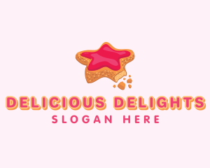 Sugar Star Cookie logo design