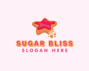 Sugar Star Cookie logo design