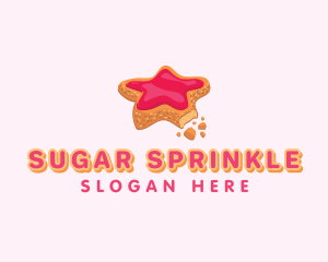 Sugar Star Cookie logo design