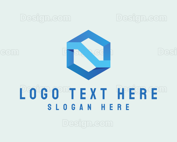 Corporate Geometric Hexagon Logo