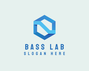 Corporate Geometric Hexagon logo design