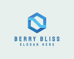 Corporate Geometric Hexagon logo design