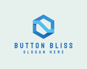 Corporate Geometric Hexagon logo design