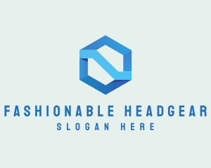 Corporate Geometric Hexagon logo design