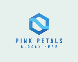 Corporate Geometric Hexagon logo design