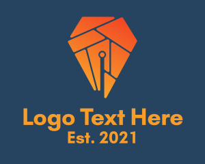 Orange Pen Puzzle  logo