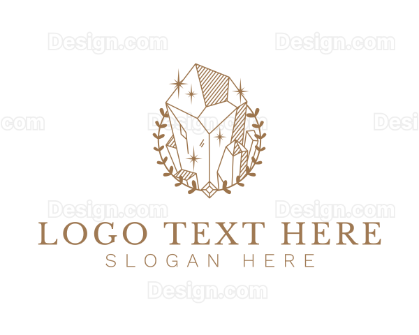 Elegant Diamond Jewelry Logo