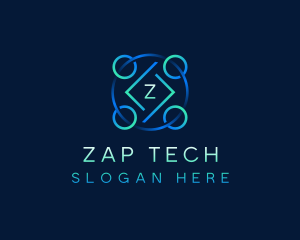 Startup Tech Developer logo design