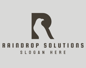 Avian Bird Letter R logo design