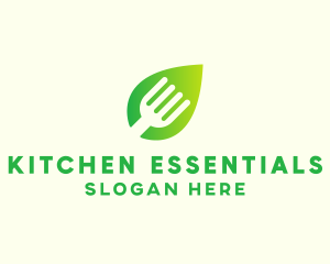 Organic Food Fork  logo