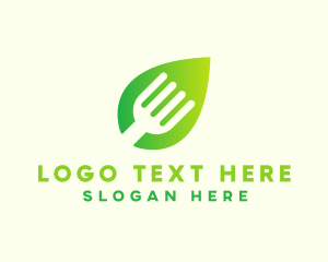 Organic Food Fork  logo