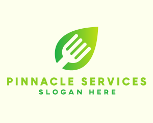 Organic Food Fork  logo