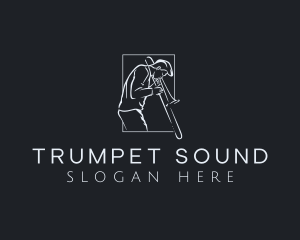 Trumpet Instrument Musician logo