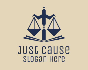 Legal Scales of Justice logo