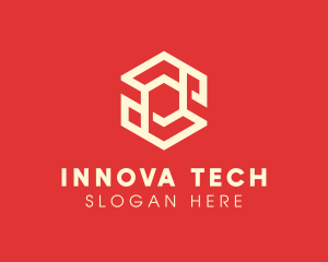 Digital Hexagon Tech logo design