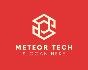 Digital Hexagon Tech logo design