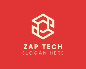 Digital Hexagon Tech logo design