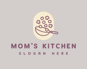 Minimalist Kitchen Cook logo design