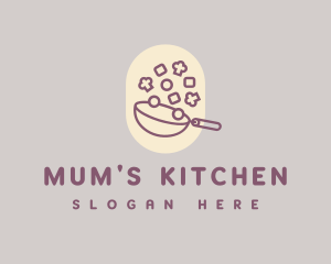 Minimalist Kitchen Cook logo design