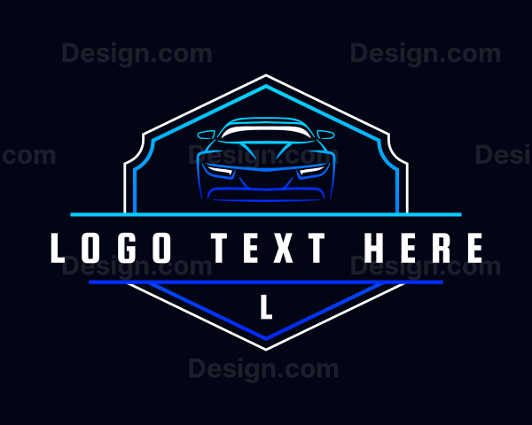 Car Driving Detailing Logo