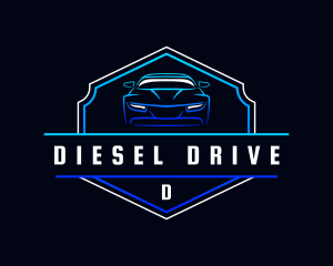 Car Driving Detailing logo design