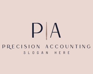 Premium Accounting Firm logo design