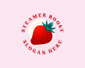 Sweet Strawberry Fruit logo design