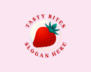 Sweet Strawberry Fruit logo