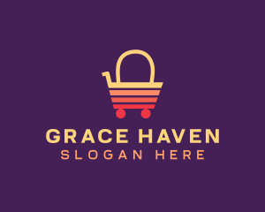 Retail Shopping Cart Logo