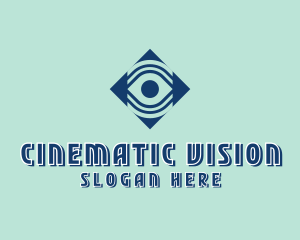 VIsion Eye Surveillance logo design