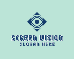 VIsion Eye Surveillance logo design