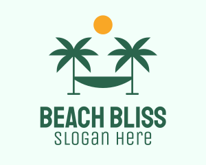 Beach Palm Hammock logo design