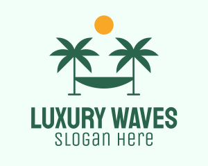 Beach Palm Hammock logo design