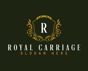 Elegant Royal Shield logo design