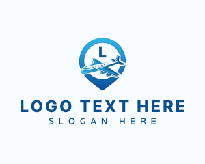Travel Airplane Trip logo