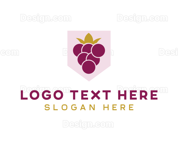 Royal Fruit Grape Logo