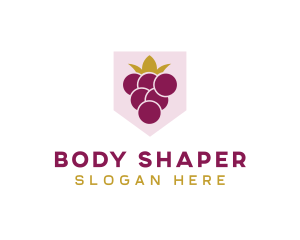 Royal Fruit Grape logo design