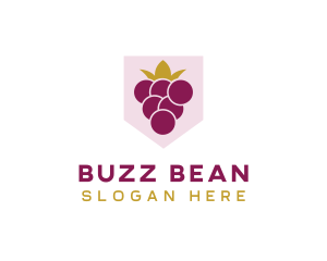 Royal Fruit Grape logo design