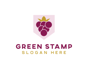 Royal Fruit Grape logo design