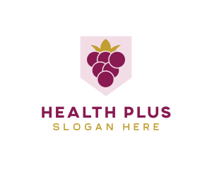 Royal Fruit Grape logo design