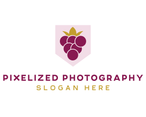 Royal Fruit Grape logo design