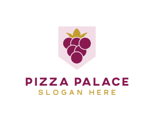 Royal Fruit Grape logo design