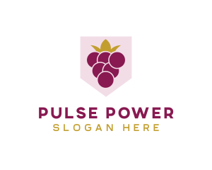 Royal Fruit Grape logo design