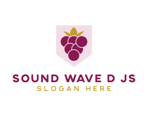 Royal Fruit Grape logo design